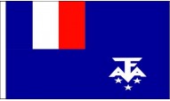 French Southern and Antarctic Lands Table Flags